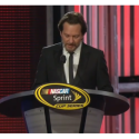 Eddie Vedder surprises NASCAR star Stewart on stage