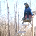 Backyard roller coaster built in Wisconsin